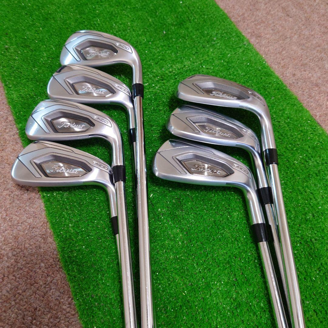 中古》タイトリストT400 7本（♯5〜PW W43)NS PRO MODUS3