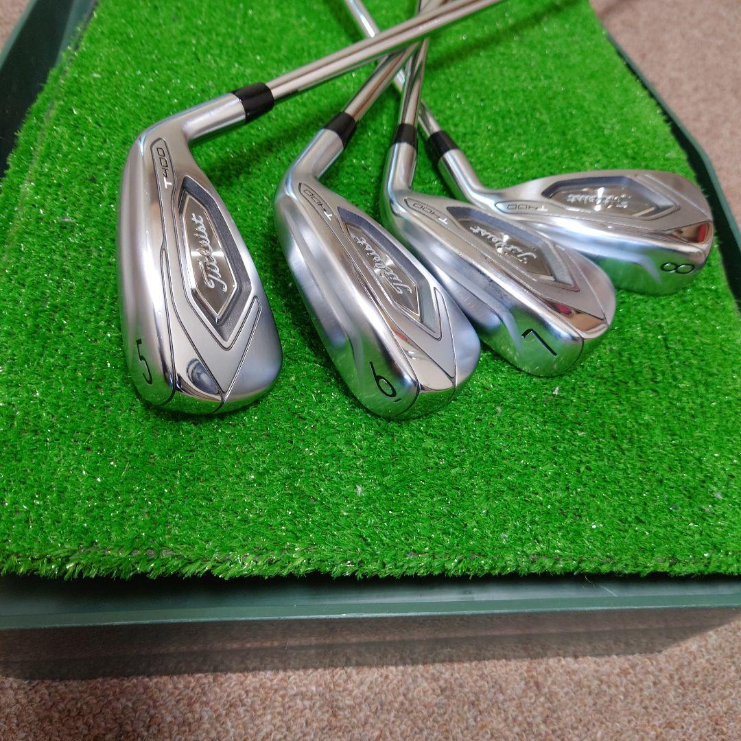 中古》タイトリストT400 7本（♯5〜PW W43)NS PRO MODUS3