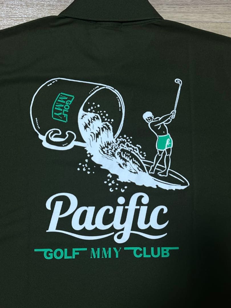 Pacific Golf Club ポロシャツ　オリーブ　トリプルコラボ
