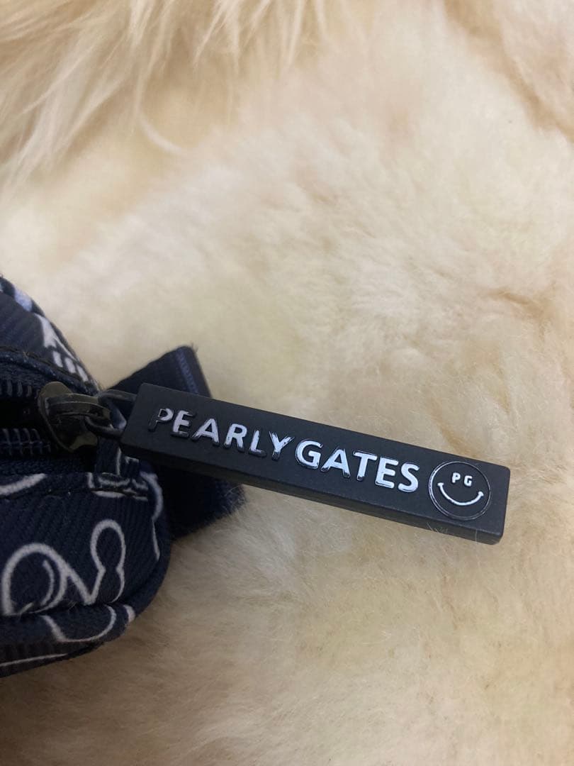 【レア】PEARLY GATES パーリーゲイツ　どうしちゃたPG　ボールポーチ