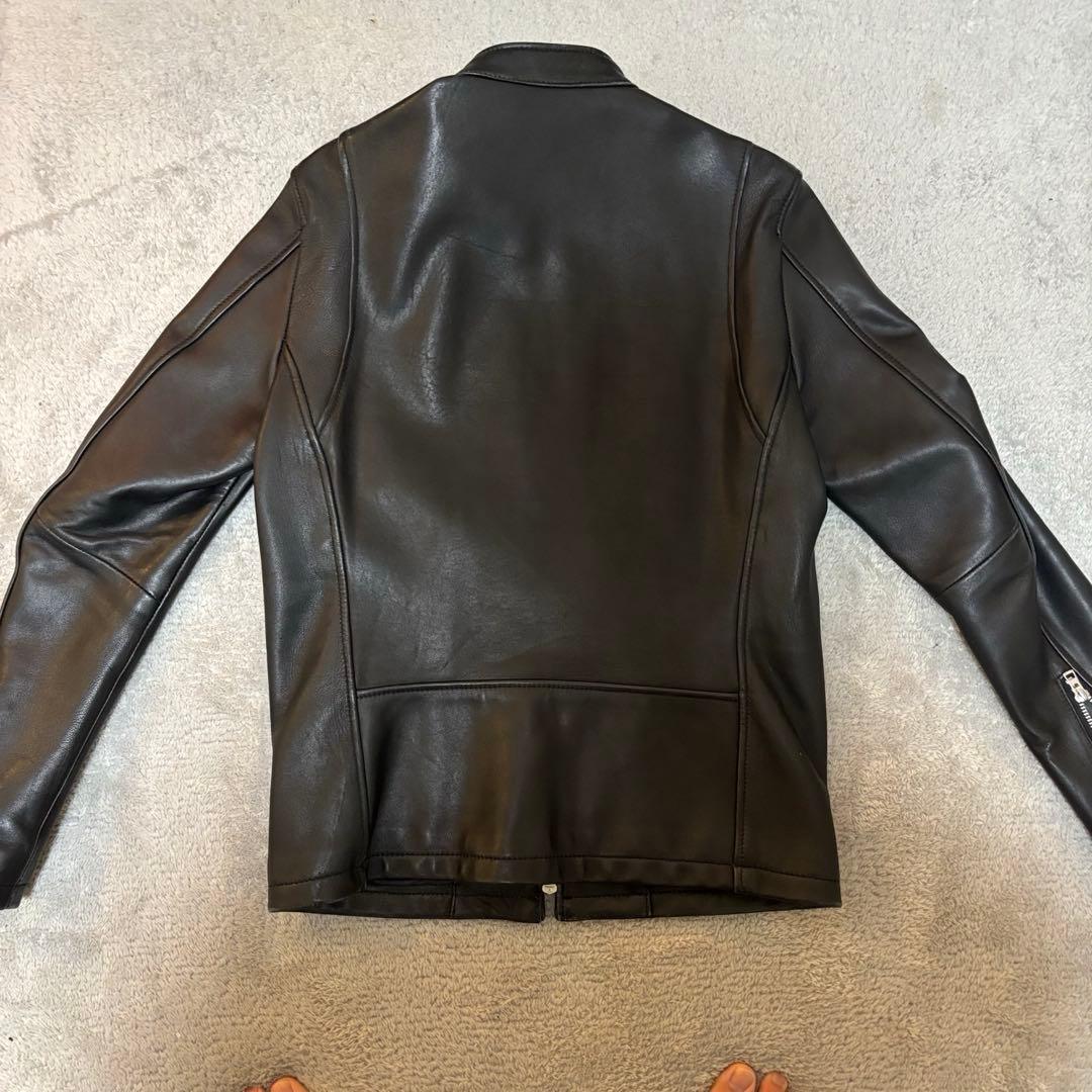 JOURNAL STANDARD シングルライダース 黒 M ダブルジップ