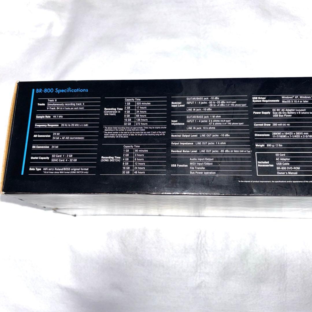 BOSS BR-800 マルチトラックレコーダー