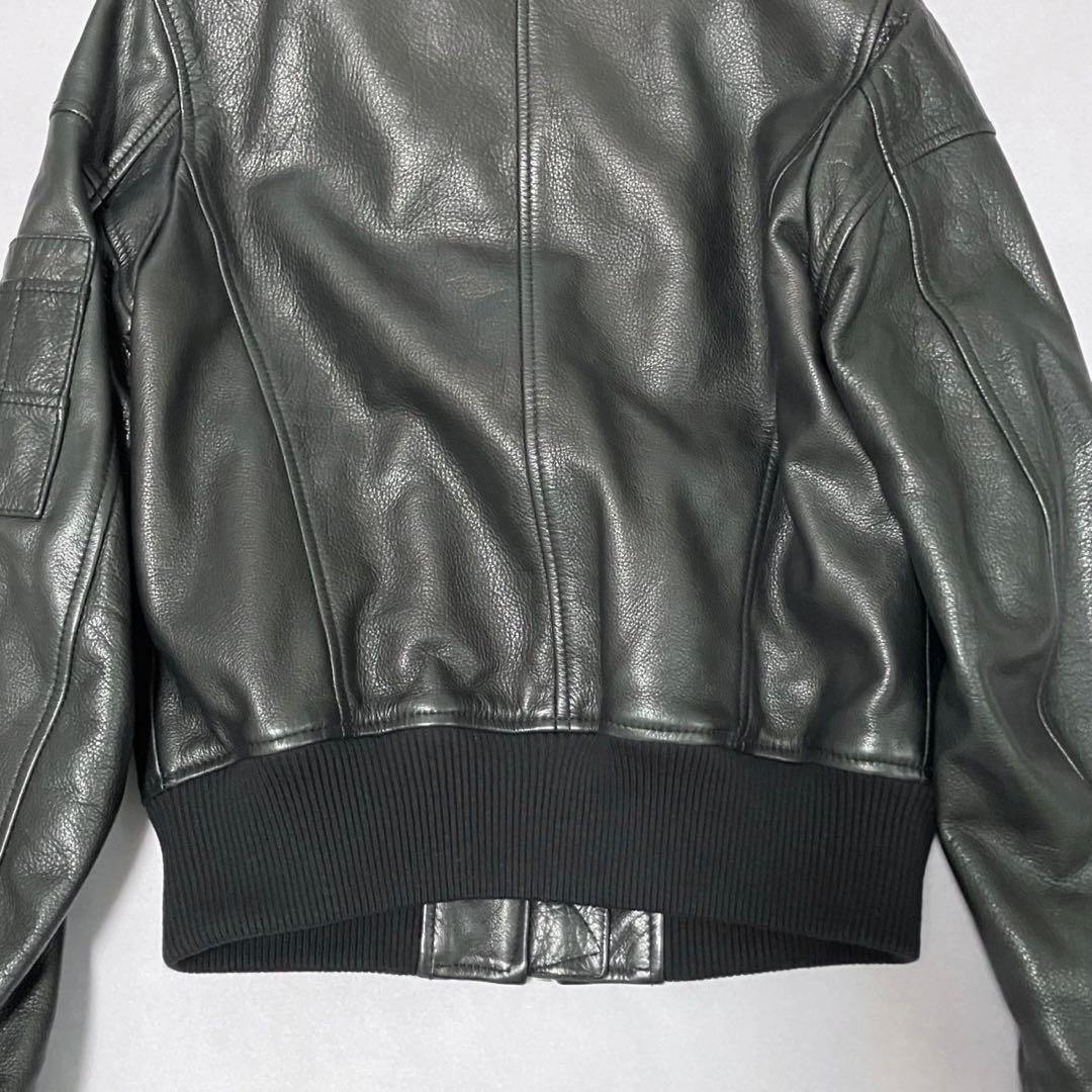 希少　DIESEL ディーゼル ボア 本革　レザージャケット ブラック　y2k