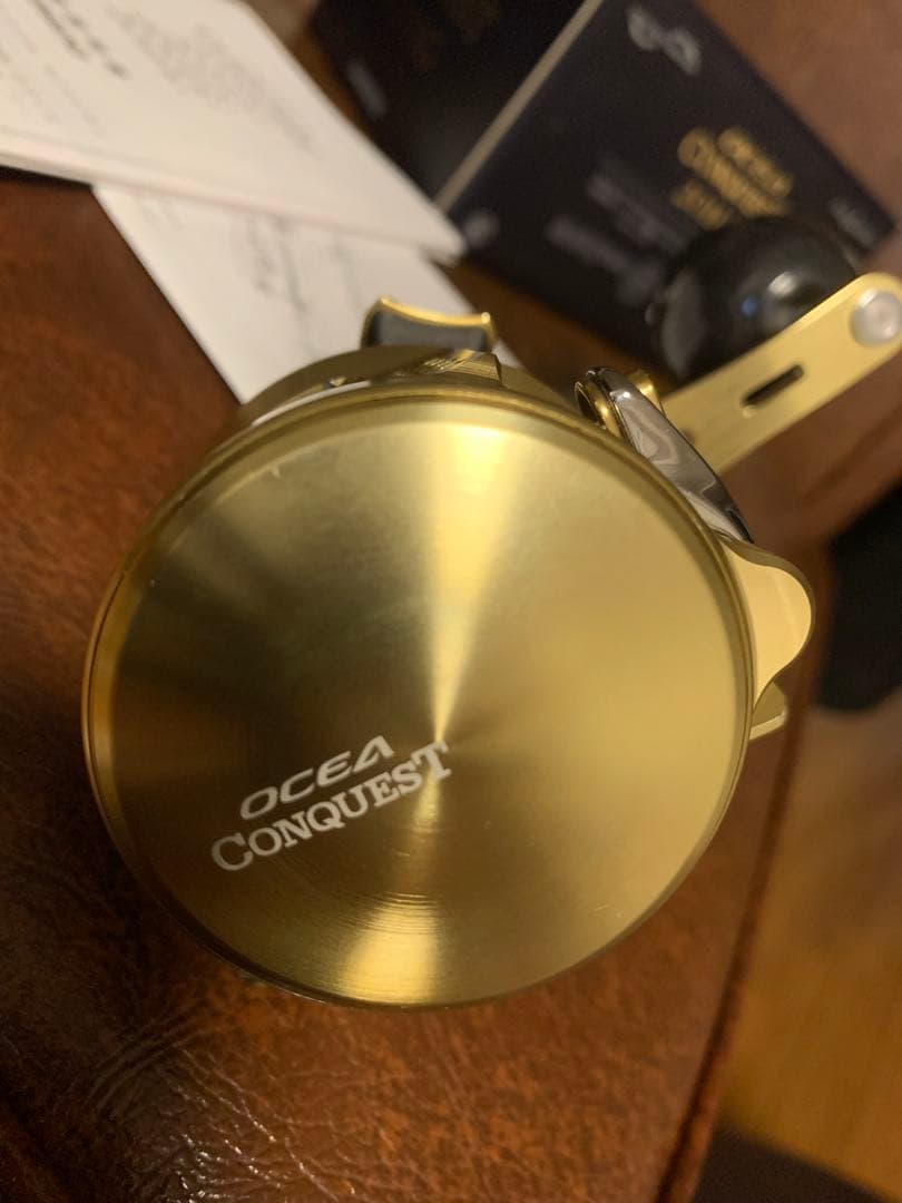 SHIMANO OCEA CONQUEST 201HG ゴールド