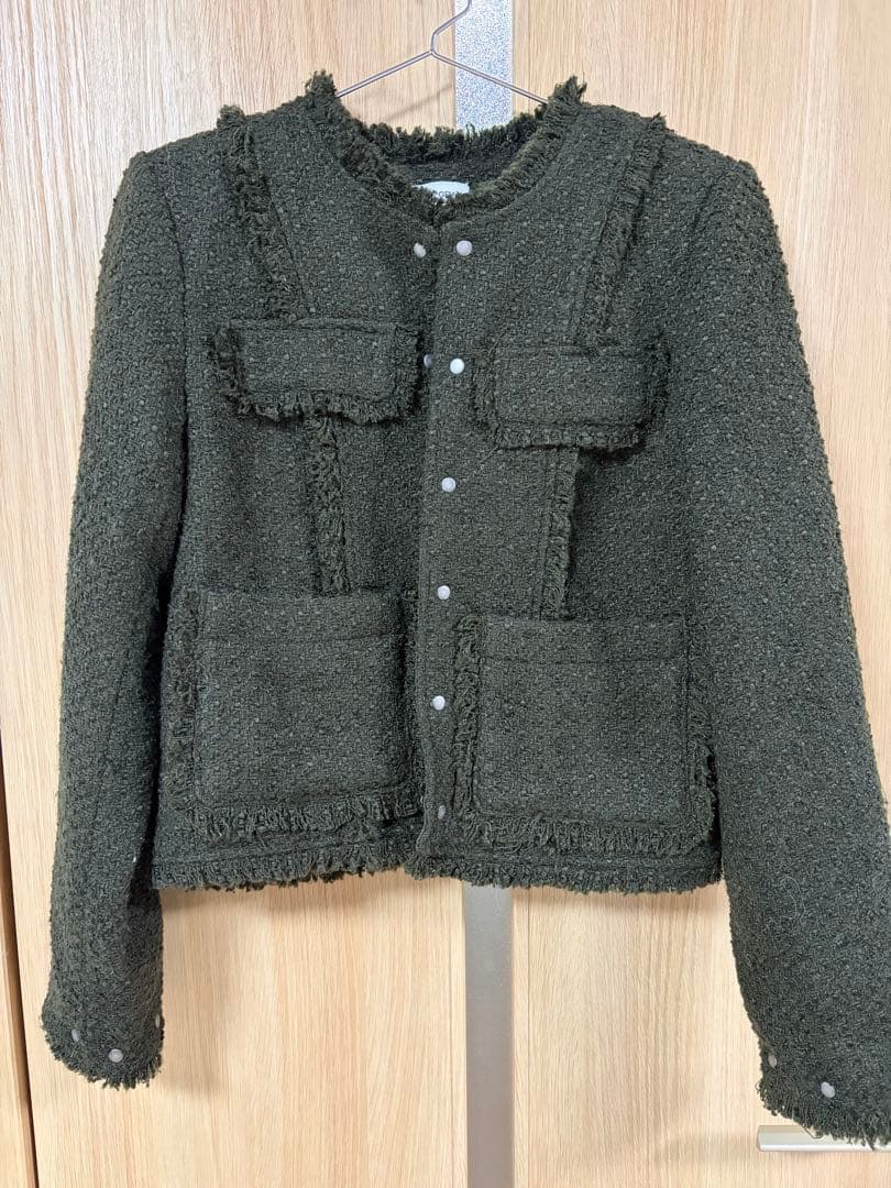 LAGUA GEM COMPACT TWEED JACKET 試着のみ