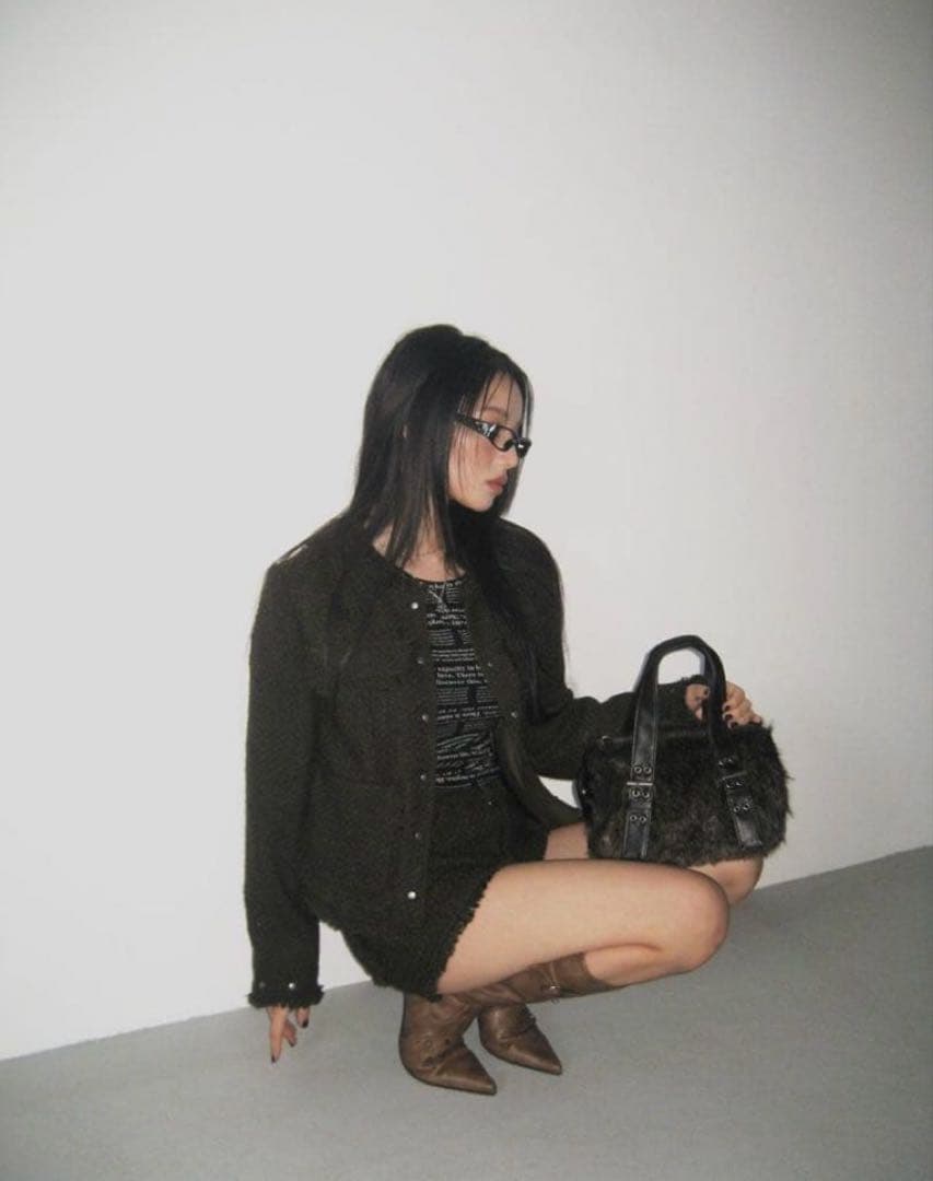 LAGUA GEM COMPACT TWEED JACKET 試着のみ