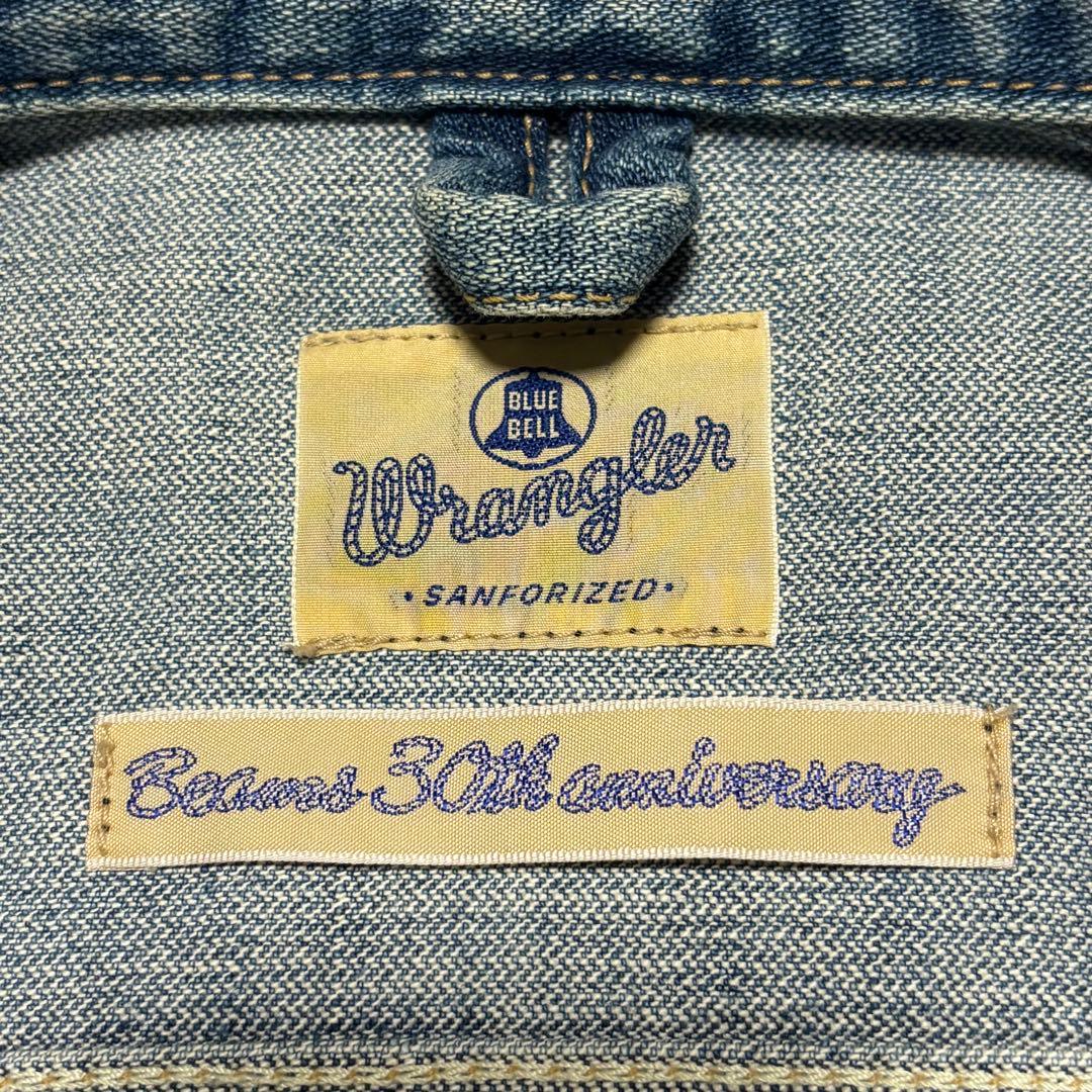 希少 ラングラー ビームス デニムジャケット 30th 記念モデル 24MJZ