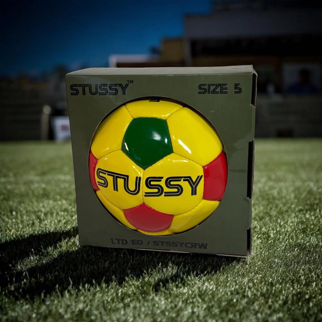 【激レア】OLD STUSSY サッカーボール SIZE5 ラスタヴィンテージ