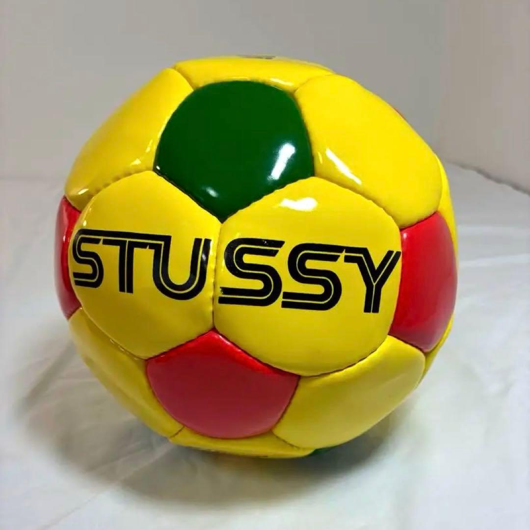 【激レア】OLD STUSSY サッカーボール SIZE5 ラスタヴィンテージ