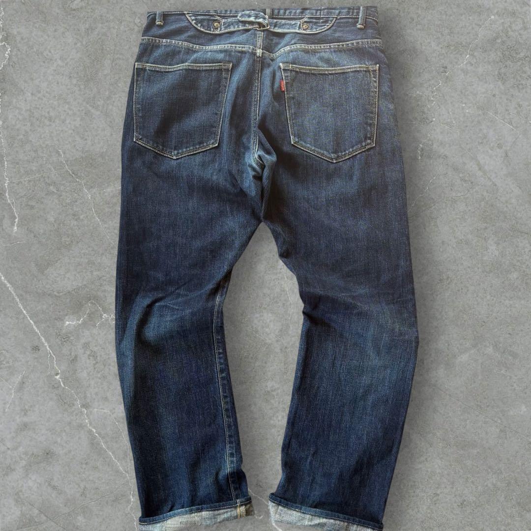 GOWEST / selvedge denim pants シンチバック