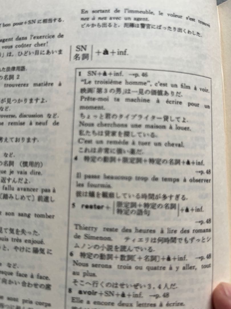 現代フランス（前置詞、表現、話法、類語）辞典