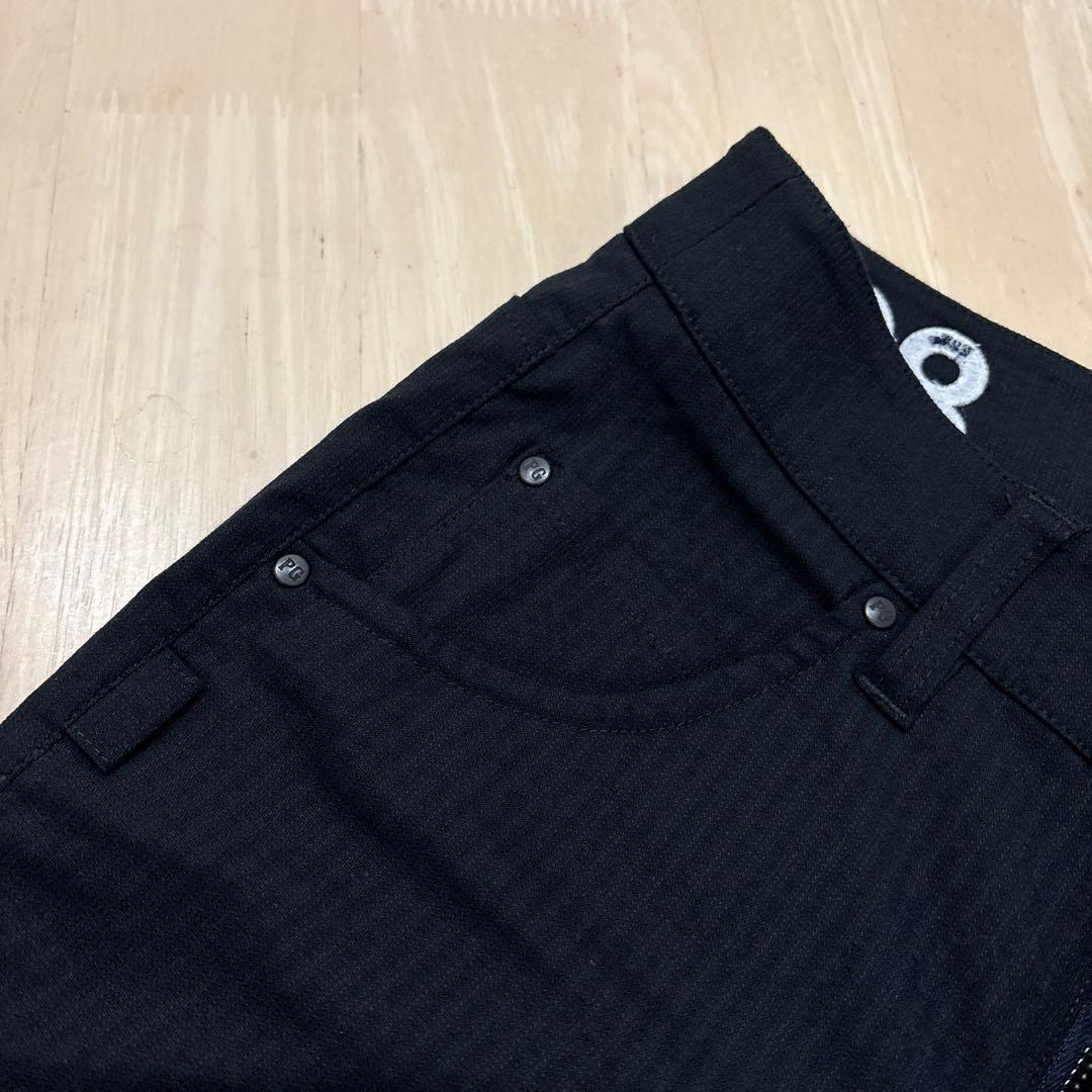 パーリーゲイツ☆美品 接触冷感 C/Pe BIG ドビー ストレッチ パンツ