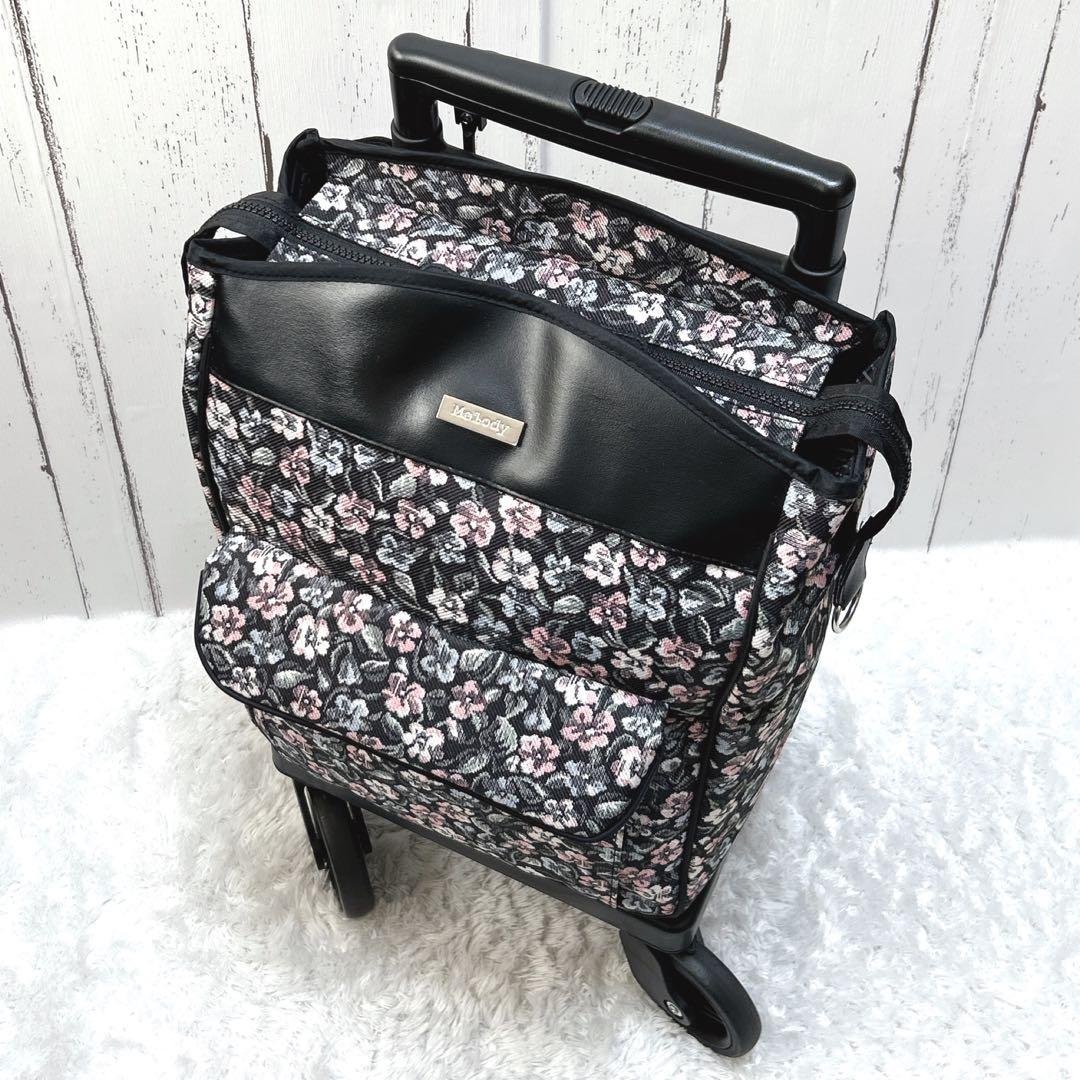 島製作所 ショッピングカートサイドカー　メロディスムーズST 小花柄　軽量