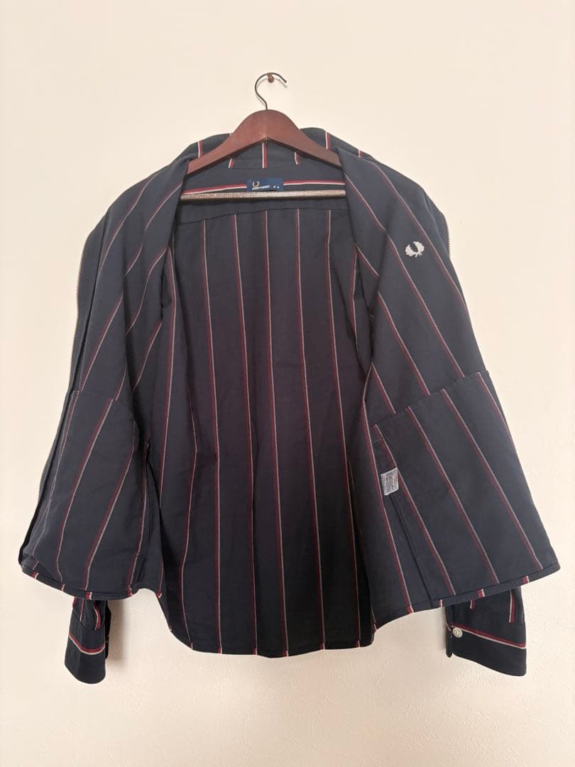 FRED PERRY フレッドペリー ハリントンJKT Ｍサイズ　春秋コーデ◎