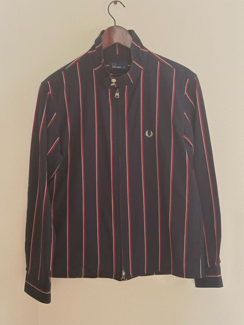 FRED PERRY フレッドペリー ハリントンJKT Ｍサイズ　春秋コーデ◎