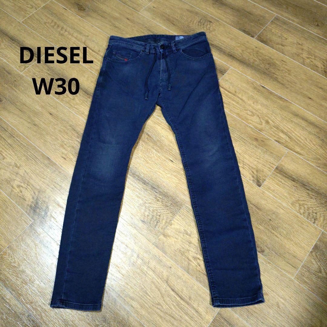 DIESEL ジョグジーンズ THOMMER CB-NE W30 ブラック