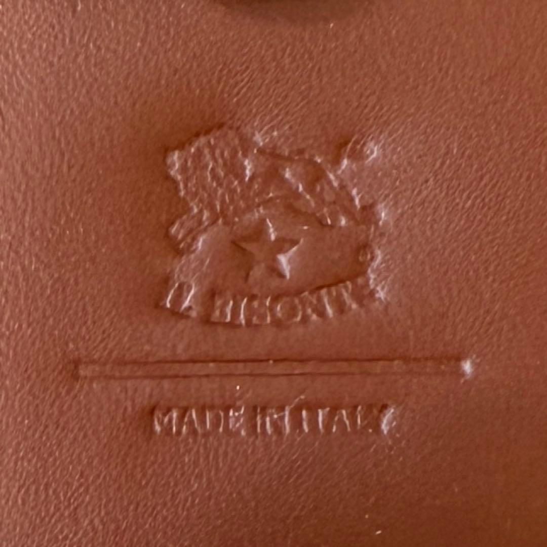 【新品】IL BISONTE イルビゾンテ キーケース ブラウン ゴールド 本革