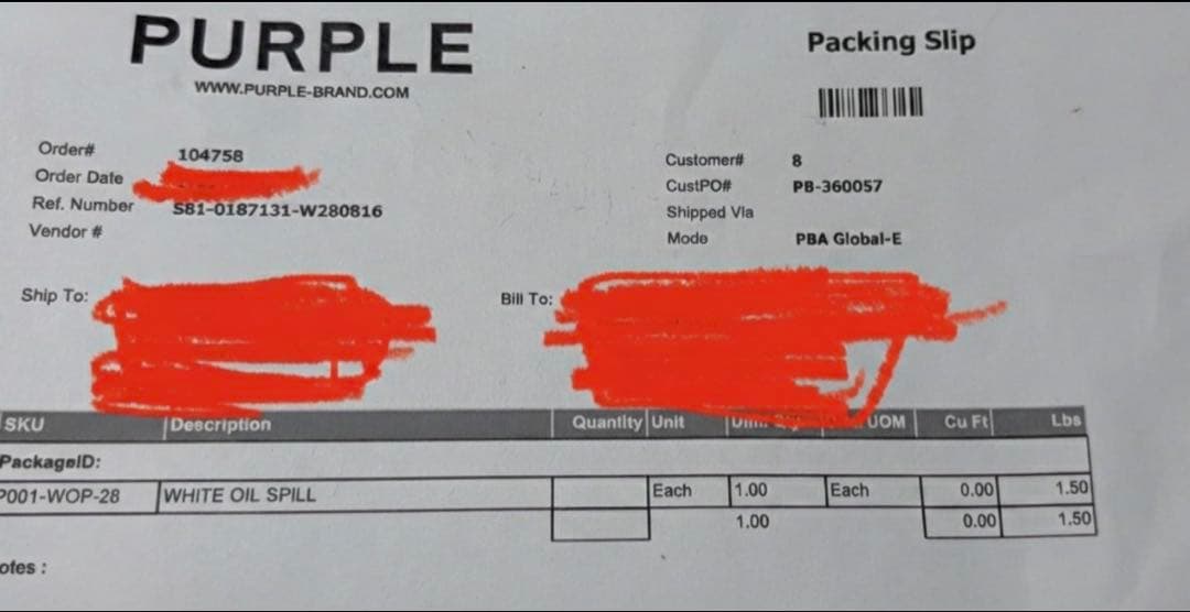 purple brand 28 公式購入書あり