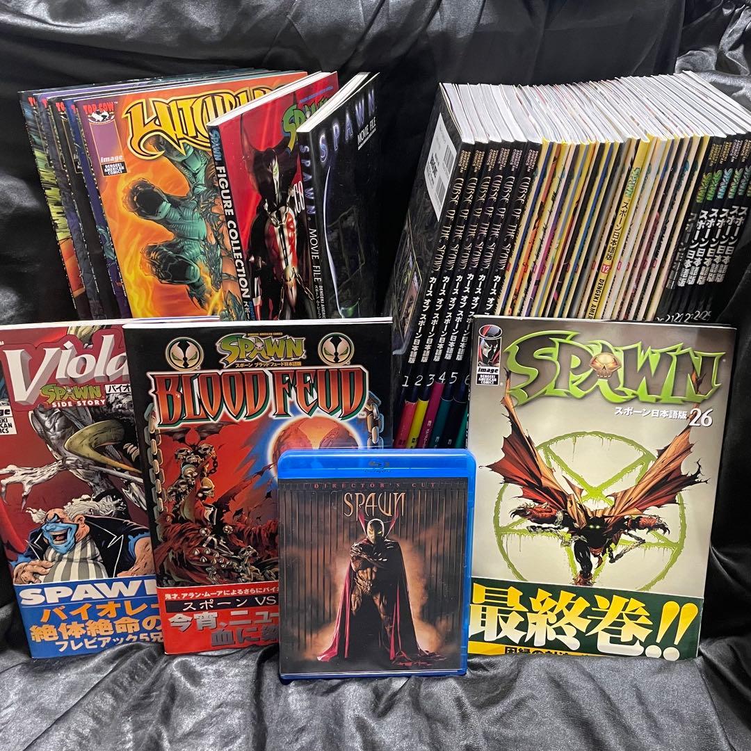 【帯付き美品】スポーン全巻+カース・オブ・スポーン全巻+その他関連作品まとめ
