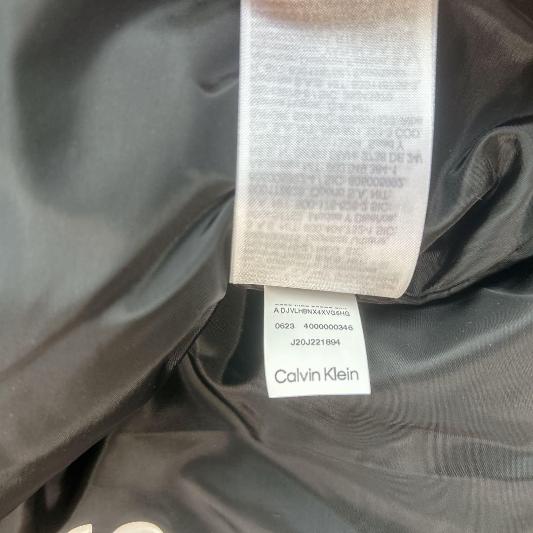 新品未使用  JEANSダウンジャケット ロゴベルトs