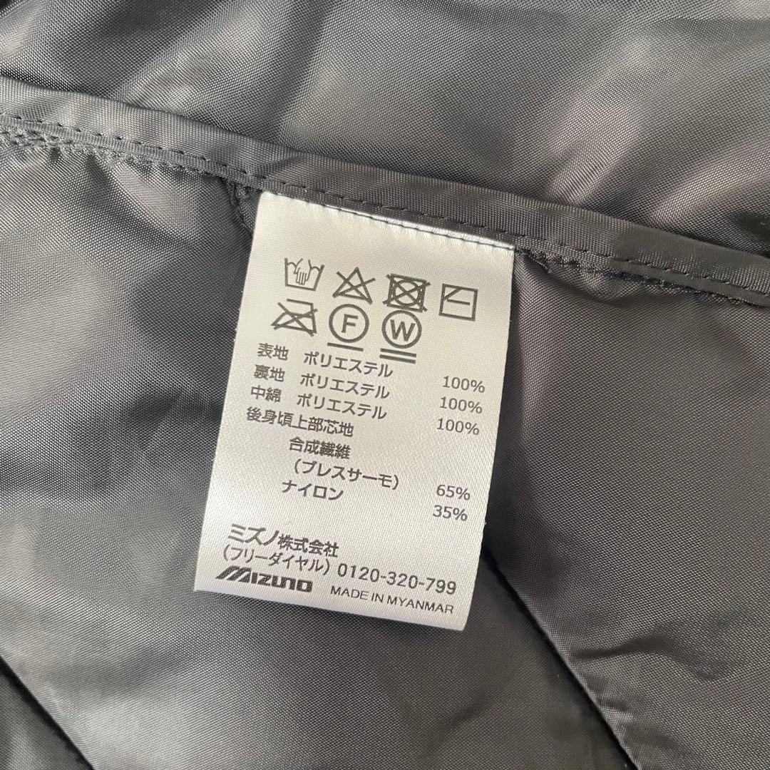 【美品！】ミズノ ブレスサーモ仕様 フード付き中綿ジャケット Lサイズ