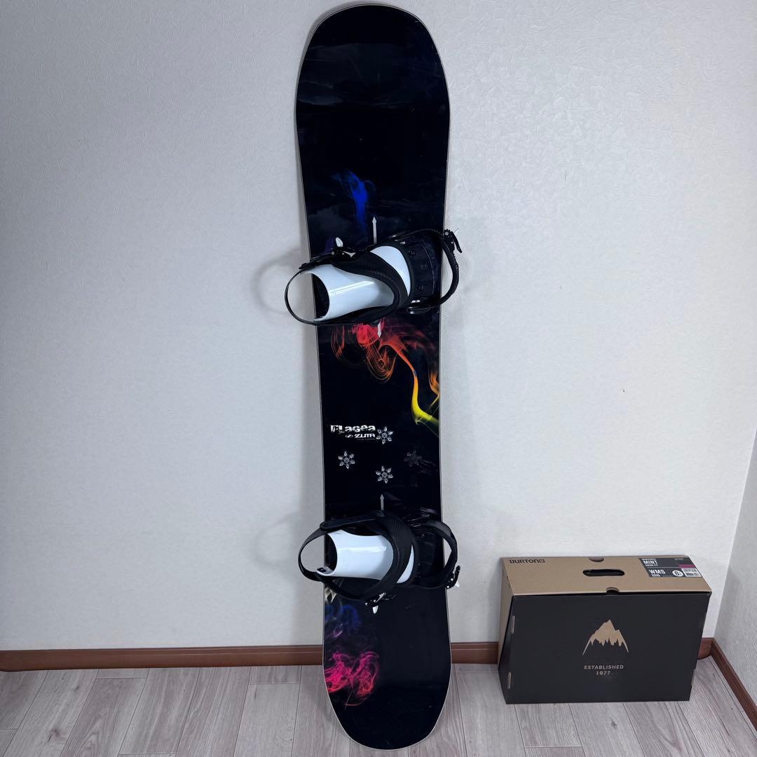 ZUMA スノーボード 155cm 4点セット