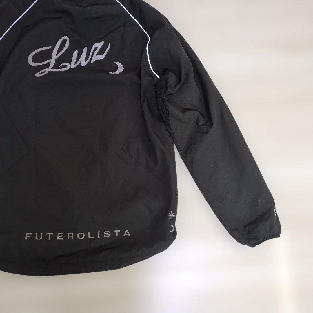 美品　 長袖　黒　裏メッシュ　ルースイソンブラ　サッカー　フットサル　М
