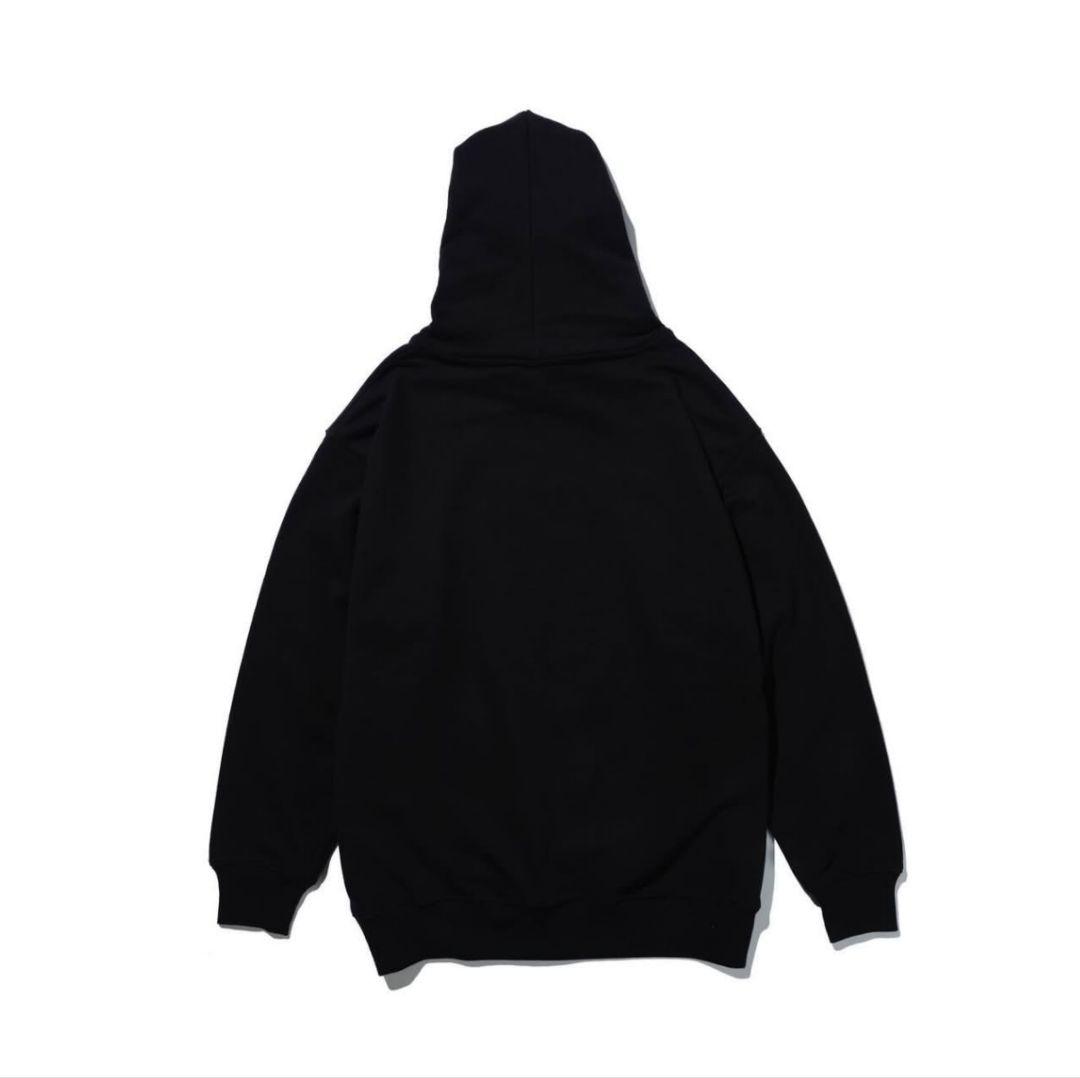 HIIT LISTEN TO TW HOODIE パーカー ブラック