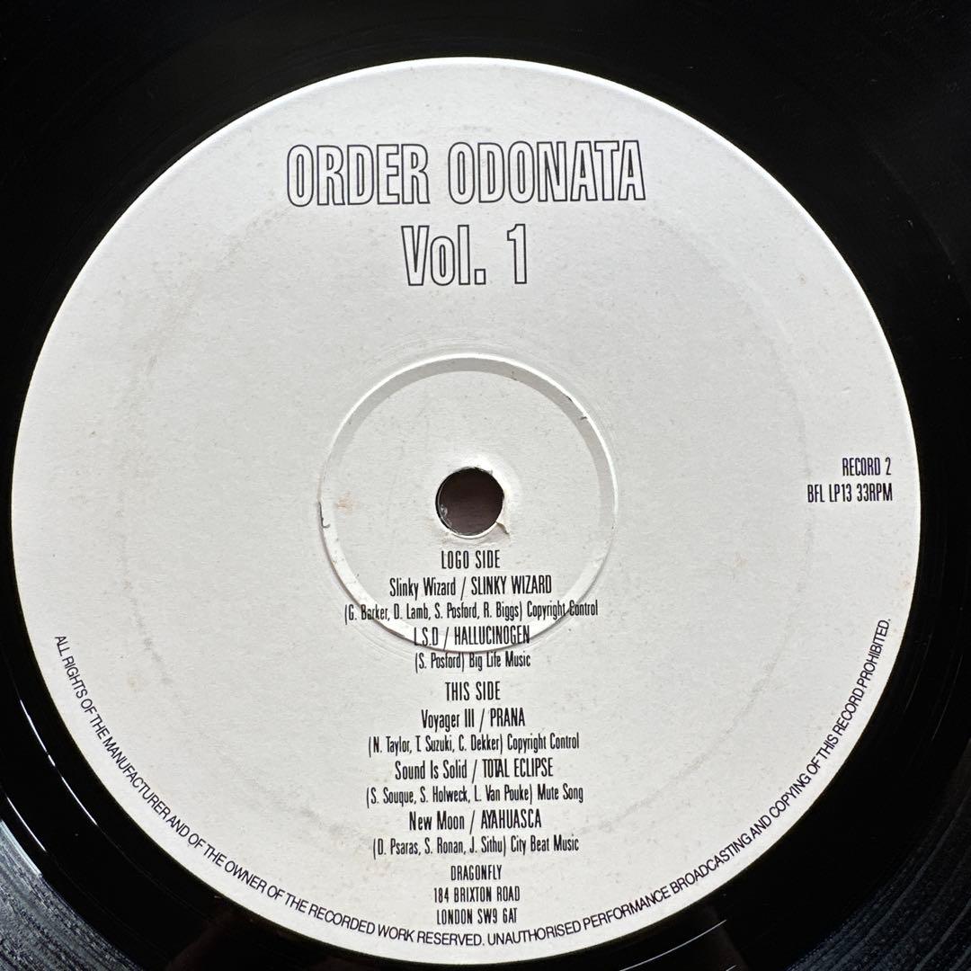 Order Odonata Vol. 1 Dragonfly サイトラ歴史的名盤