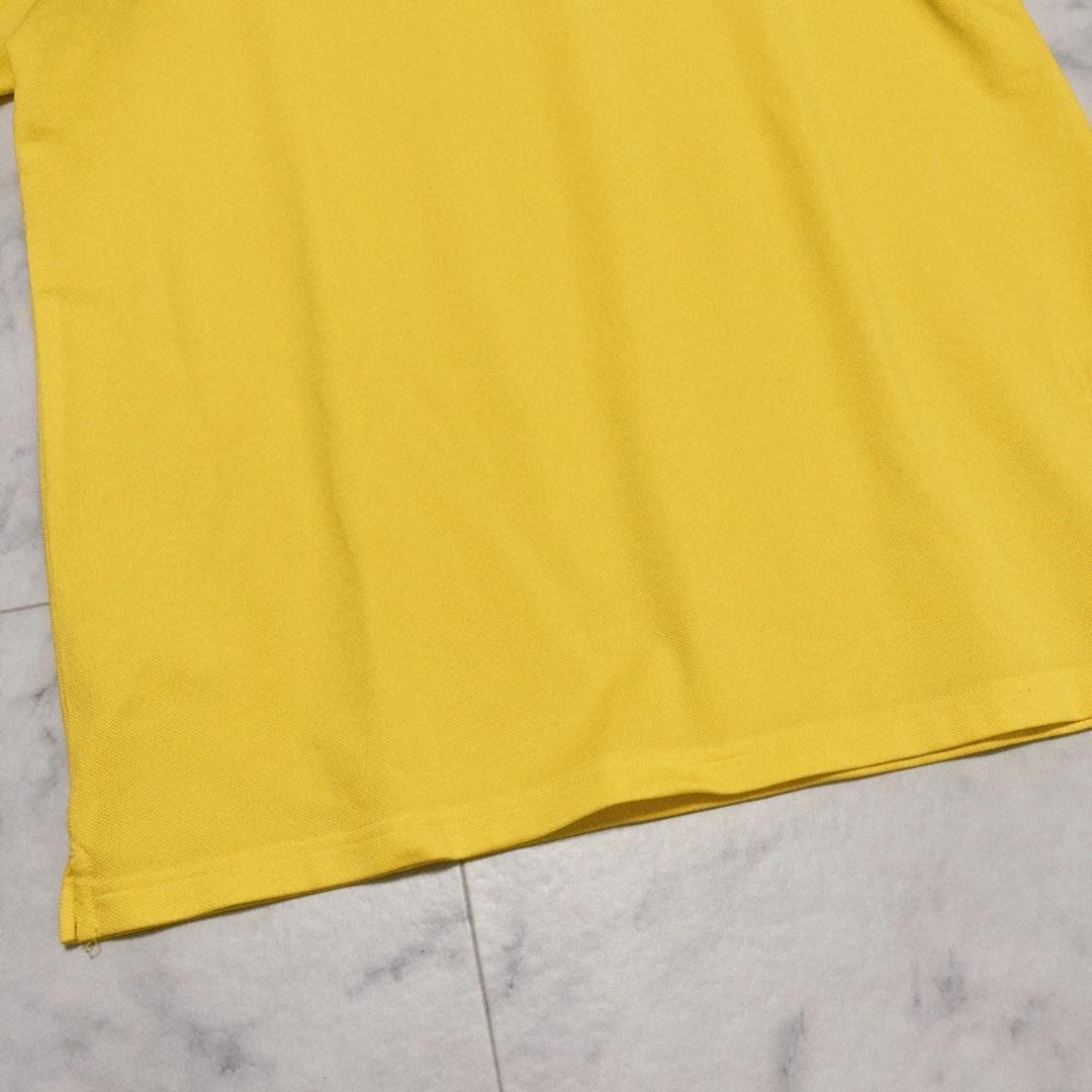 BEAMS GOLF ORANGE LABEL 襟裏ロゴポロシャツ　イエローXL