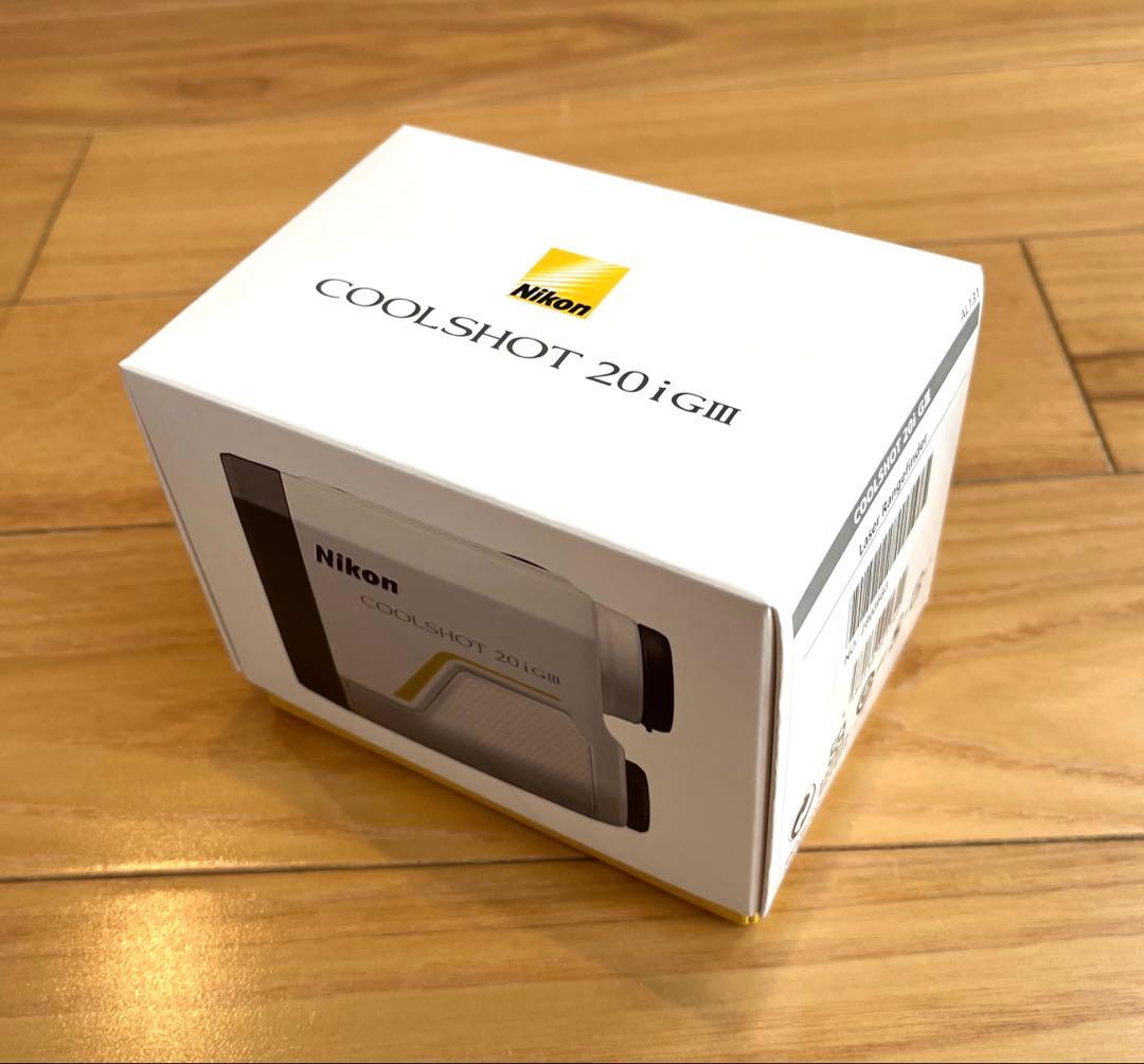【美品】Nikon COOLSHOT 20i GIII ゴルフ用距離計 ケース付