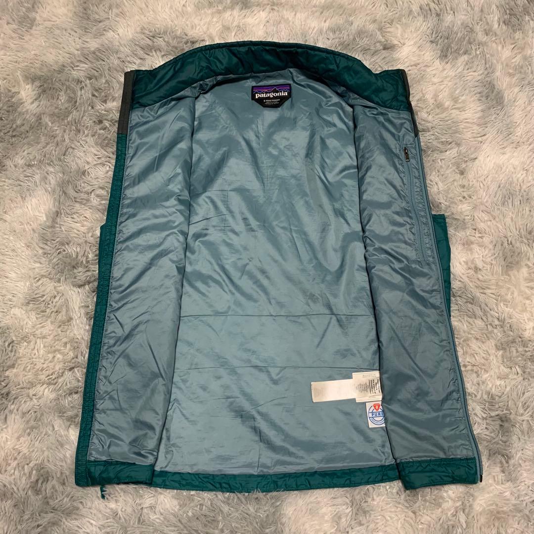 ★patagonia キルティングベスト ダウンベスト ナノパフベスト 緑★