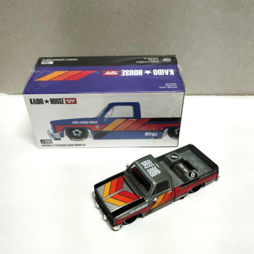 MINIGT 街道ハウス　CHEVROLET SILVERADO　チェイス