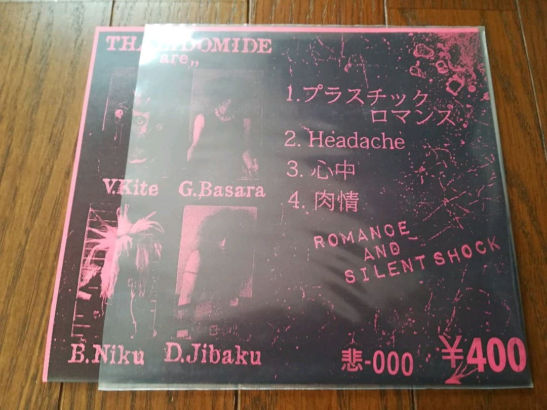 貴重 サリドマイド ソノシート 新品! the tits gism gauze