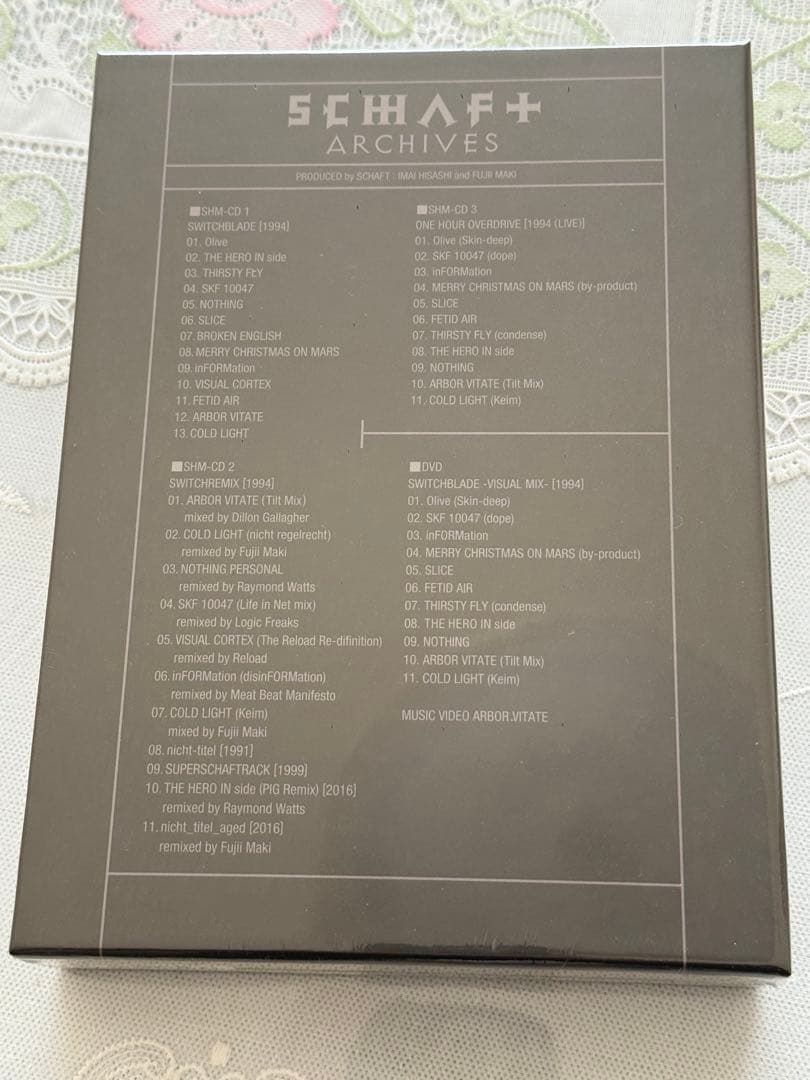SCHAFT ARCHIVES 完全限定生産BOX 今井寿 藤井麻輝