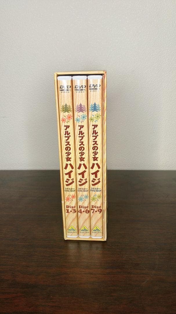 アルプスの少女ハイジ リマスターDVD-BOX 全52話＋特典 9枚組 バンダイ