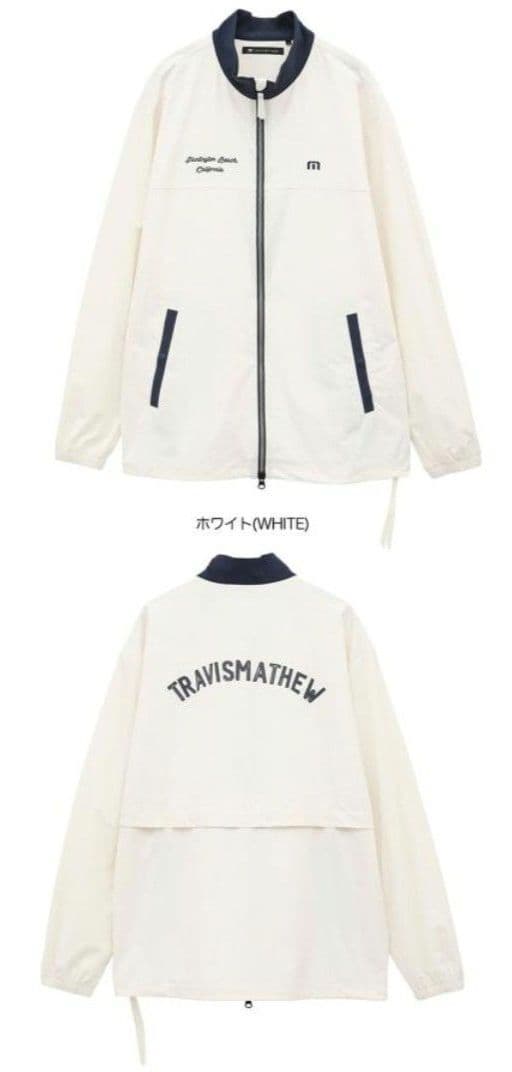 TRAVISMATHEW ジャケット ホワイト