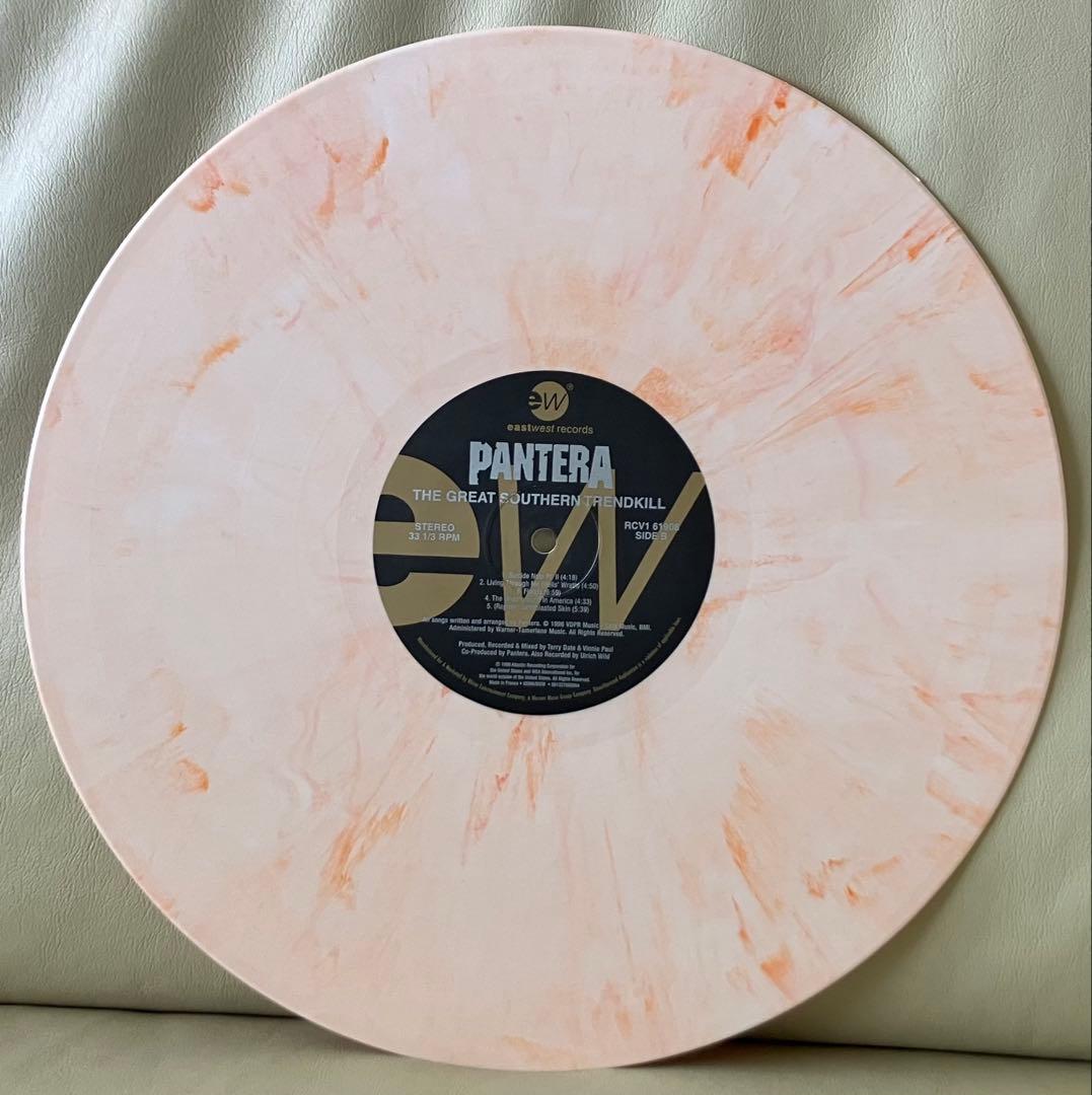 【美品•レア•LP】PANTERA- 邦題:鎌首 Color Vinylレコード