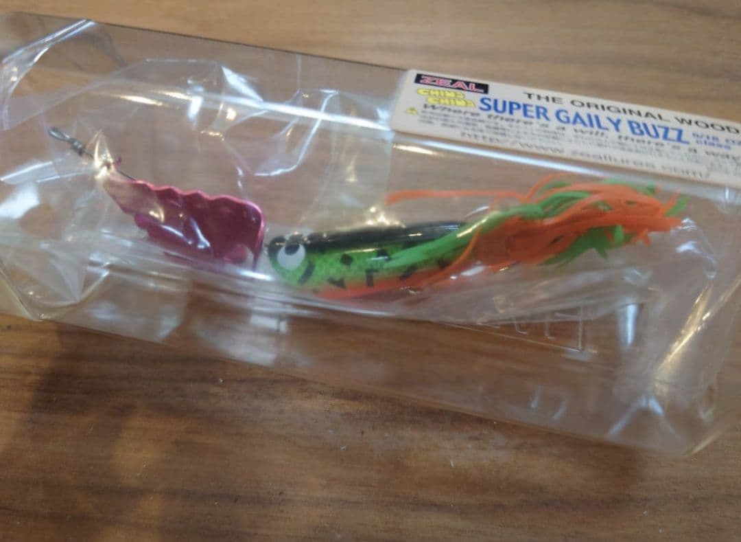 ルアー・フライ ZEAL SUPER GAILY BUZZ WATER SNAKE