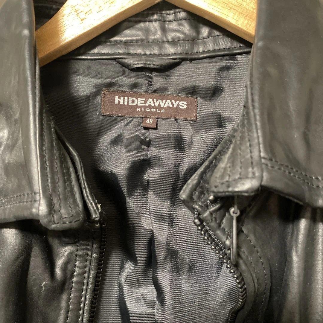 HIDEAWAYS レザージャケット