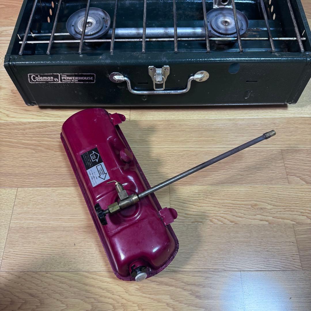 コールマン　パワーハウス 413H499J ツーバーナー　取説付き！ヘア商品！