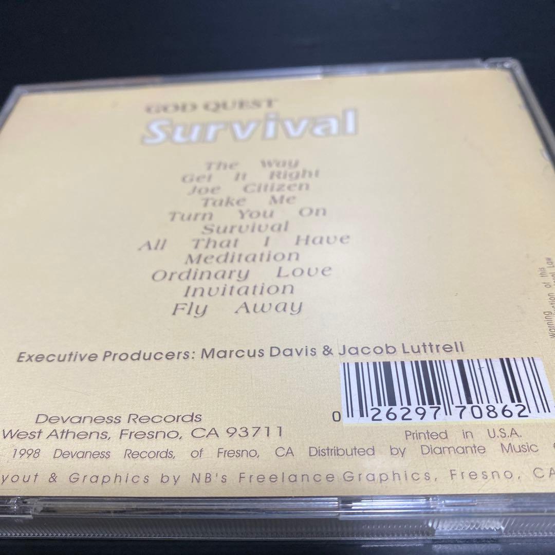 洋楽 GOD QUEST/SURVIVAL/G-RAP