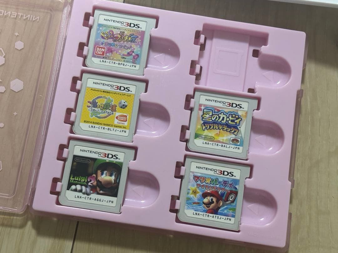 ニンテンドー3DS ゲーム5本セット ポケモンケース