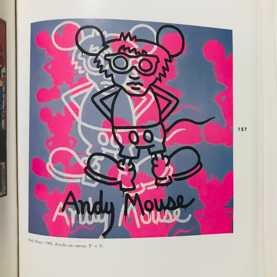 洋書✳️作品集『Keith Haring』キースヘリング/MoMA/A.ウォーホル