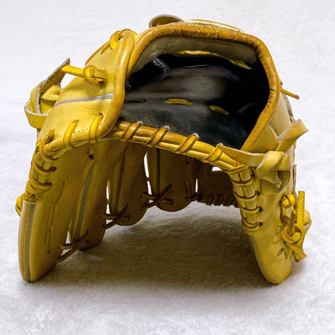 Wilson staff ウィルソンスタッフ　投手用硬式グローブ　イエロー　袋付