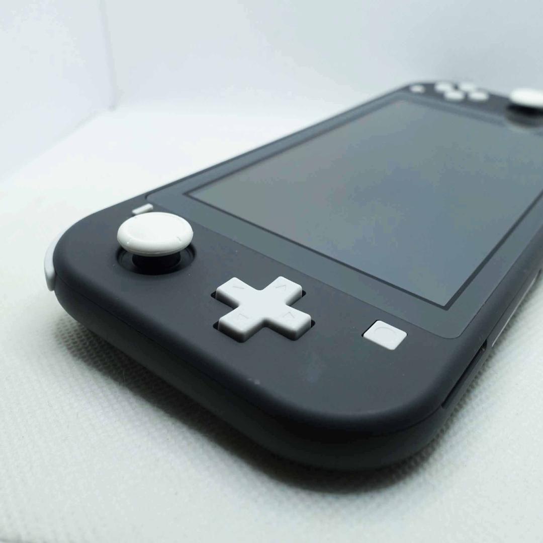 【スティック交換メンテ済】Nintendo switch lite グレー＋AC