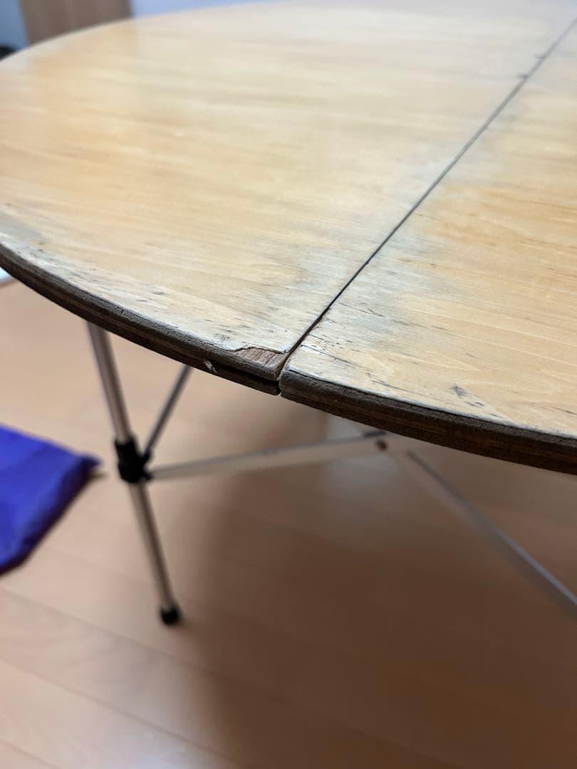 【廃盤品】 peak ローテーブル ラウンド スノーピーク