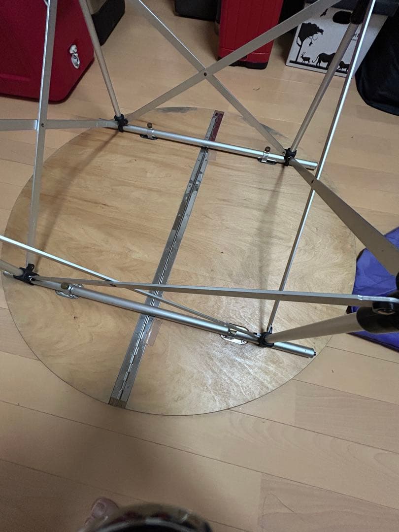 【廃盤品】 peak ローテーブル ラウンド スノーピーク