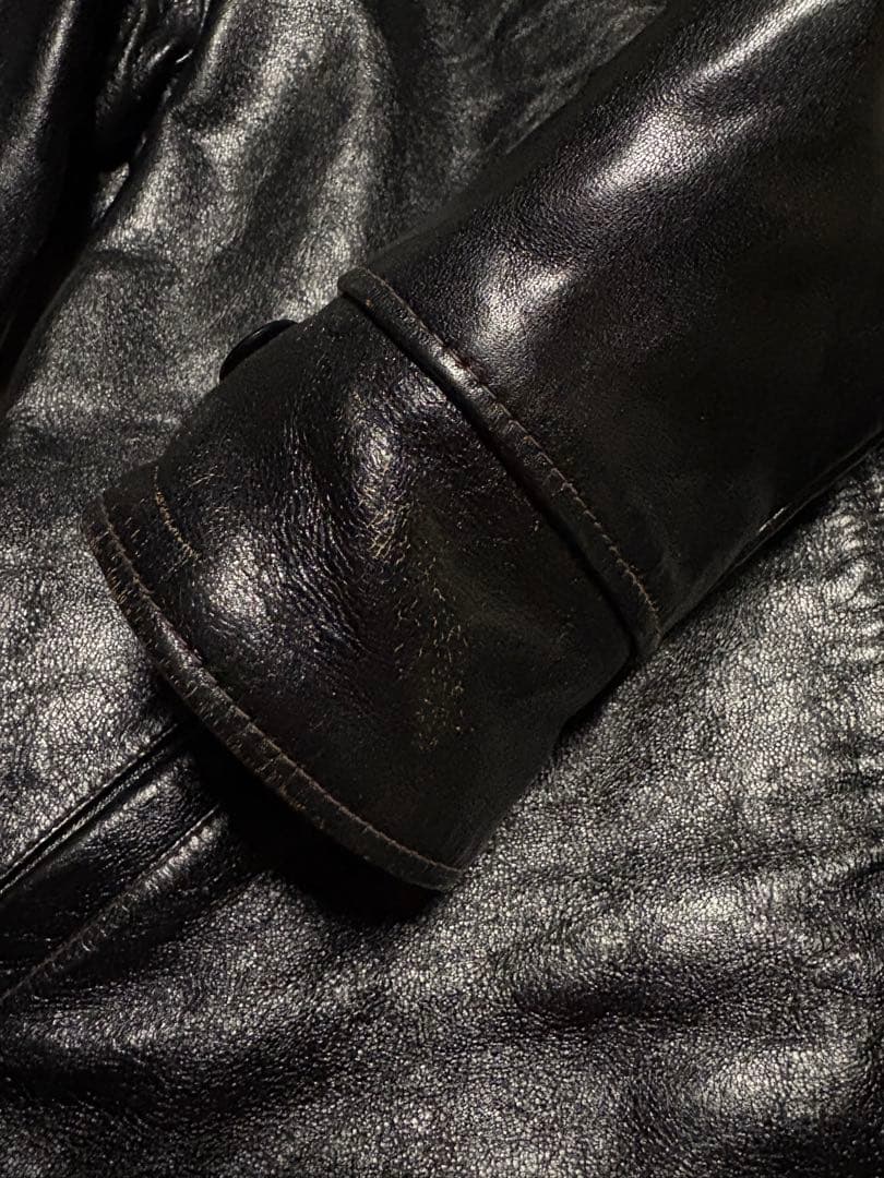 ジャケット・アウター Joe McCoy 30s Leather Sports Jacket 38