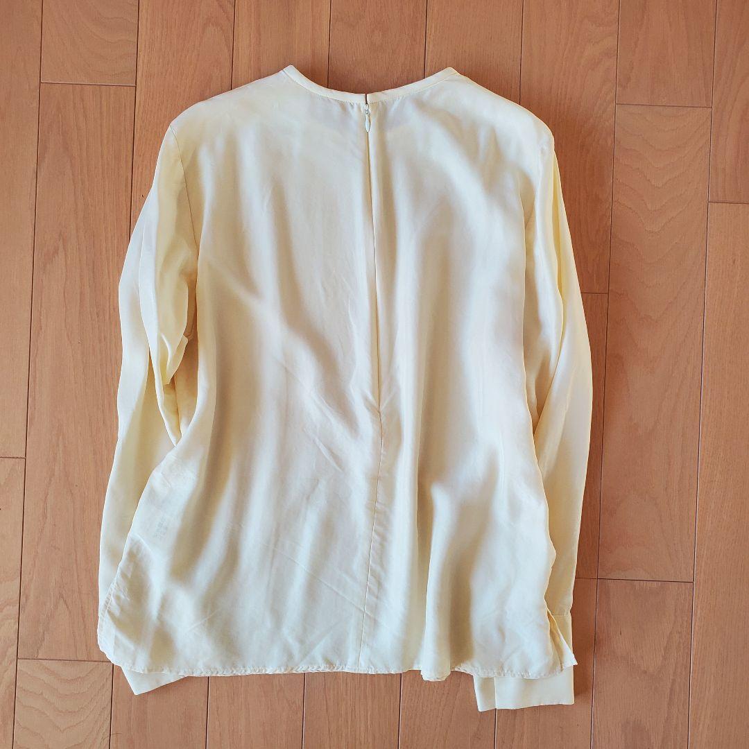 美品　ソージュ　シルククルーネックブラウス　卒業式　入学式